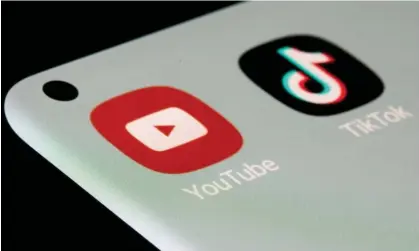  ?? Photograph: Dado Ruvić/Reuters ?? As YouTube has been trying to chase TikTok’s audience, TikTok has made its service more YouTube-like.