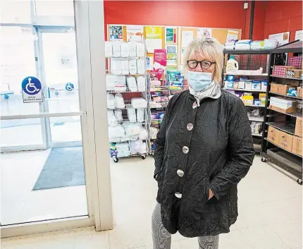  ?? JULIE JOCSAK TORSTAR ?? Betty-lou Souter, chief executive officer of Community Care of St. Catharines and Thorold, said the community has been generous through the pandemic, but the big crunch is going to come when the Canada Emergency Response Benefit ends in the fall.