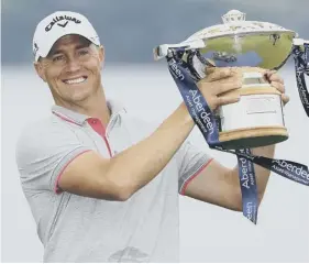  ??  ?? 0 Swede Alex Noren won the Scottish Open trophy at Castle Stuart last year.