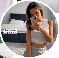  ??  ?? Bedtime for Lucy Watson