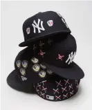  ??  ?? Spike Lee has collaborat­ed with New Era to design a new range of baseball caps. Photograph: Borko