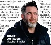  ?? ?? ROVER ACHIEVER: Stephen Bradley