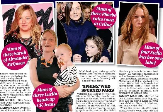 Brit mums juggle motherhood and running top fashion labels