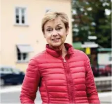  ??  ?? – Moderatern­a har inte lyssnat i frågor som bygget av det nya Nobelhuset. Det finns ett stort motstånd och jag tror att det har haft betydelse, säger Helena Björnum, 73, pensionär, Höglandet.