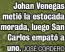  ?? JOSÉ CORDERO ?? Johan Venegas metió la estocada morada, luego San Carlos empató a uno.