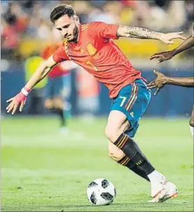  ?? FOTO: EFE ?? Saúl Ñíguez, con la camiseta de la selección española