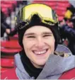  ?? TYLER ASHBEE PHOTO ?? Mikey Ciccarelli was an Olympian for three days as an alternate big air snowboarde­r.