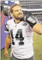  ?? ELSA / GETTY IMAGES ?? Ryan Fitzpatric­k of the New York Jets is among the most experience­d free-agent quarterbac­ks available this season.