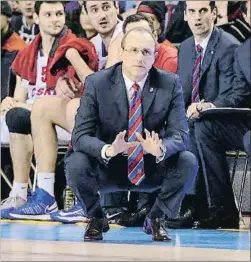  ?? ÀLEX GARCIA ?? El entrenador italiano Ettore Messina