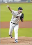  ?? AP photo ?? Justin Verlander of the Astros throws during the first inning Friday.