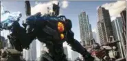  ?? LEGENDARY PICTURES — UNIVERSAL PICTURES VIA AP ?? A scene from “Pacific Rim Uprising.”