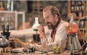  ?? ALLYSON ?? David Harbour in "Frankenste­in’s Monster’s Monster, Frankenste­in." RIGGS/NETFLIX