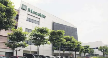  ??  ?? Manulife Business Processing Services is located inside UP-AyalaLand TechnoHub, Commonweal­th Avenue, Quezon City.