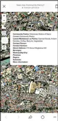  ??  ?? “SaanMayCom­munityPant­ry?”map