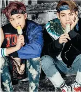  ??  ?? BTS – the Bulletproo­f Boy Scouts – are the kings of K-pop