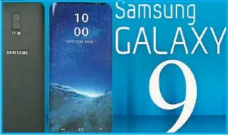  ??  ?? Samsung presentará su nuevo Galaxy 9 en el Mobile World Congress 2018