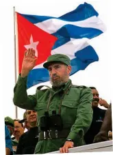  ??  ?? Father of the nation: Fidel Castro