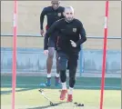  ?? FOTO: FCB ?? Aleix Vidal, en la sesión de ayer