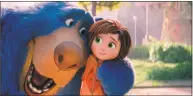  ?? Paramount Animation / TNS ?? The wonders of Wonder Park are dampened by the pall of grief that the protagonis­t is experienci­ng, while the wacky amusement park antics prevent the story from going especially deep.