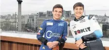  ?? DAILY MAIL ?? LANDO Norris, left, and George Russell. |