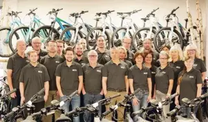  ?? Fotos: AFS ?? Freundlich, kompetent und motiviert: Das Team des „AFS Fahrradlan­des“steht den Kunden stets gern für in dividuelle Beratung zur Verfügung.