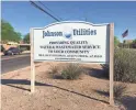  ??  ?? Johnson Utilities has about 35,000 customers in parts of Florence, Queen Creek and the San Tan Valley area.