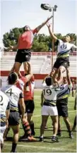  ??  ?? Derrota. Saltillo Rugby Club perdió su segundo duelo en la fase nacional de Primera Fuerza.