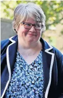  ??  ?? SUGGESTION Therese Coffey