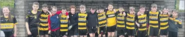  ?? ?? Our U12 team versus Glanmire.