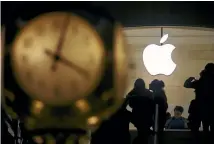  ?? PHOTO: REUTERS ?? The clock is ticking on a European Commission tax case against Apple over tax avoidance.