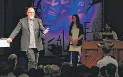  ?? COURTESY OF HARVEST BIBLE CHAPEL ?? Harvest Bible Chapel Senior Pastor James MacDonald is taking a sabbatical from the church's Chicago-area operations.