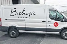  ?? CONTRIBUTE­D ?? Bishops Cellar in Halifax said the expansion of their delivery service has been “a huge success” with their customers.