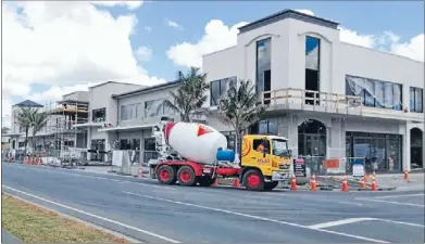  ??  ?? Opening: Millwater Central shopping centre is due to open next month.