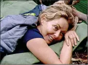  ??  ?? Bedding down: Contestant Carol Vorderman