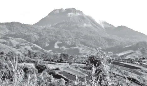  ??  ?? THE majestic Mt. Apo attracts tourists and adventure seekers alike every year because of its charm and challengin­g trail.