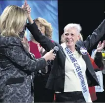  ?? (Photo Jean-Sébastien Gino-Antomarchi) ?? La chanteuse Sloane était invitée d’honneur de l’élection .