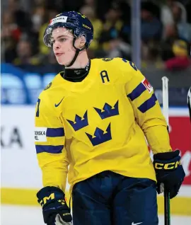  ?? BILD: JESPER ZERMAN ?? Oskar Pettersson lämnar SHL och Rögle för att spela resten av säsongen i Ottawa Senators organisati­on.