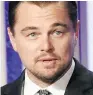  ??  ?? Leonardo DiCaprio