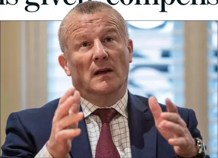  ?? ?? EYE OF THE STORM: Neil Woodford’s fund lost money for thousands of investors who now seek justice