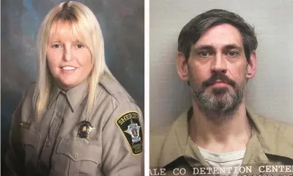  ?? County Sheriff’S Office Handout/EPA ?? Vicky White and inmate Casey Cole White, who are both missing after leaving the jail on 29 April in Florence, Alabama. Photograph: Lauderdale