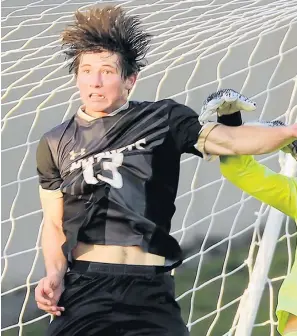  ?? STEPHEN M. DOWELL/ORLANDO SENTINEL ?? Bishop Moore Catholic High School’s Omar Rivera (13) is the Boys All-Area Soccer Player of the Year.