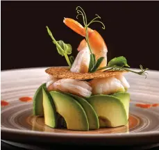  ?? Avani; MouzMari ?? Above, prawn and avocado salad is one of La Sirene’s must-try dishes; right, MouzMari focuses on grilled meats