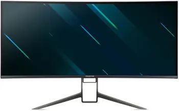  ??  ?? The Acer Predator X38 is an imposing behemoth with every important screen tech packed in – which is exactly what you’re paying top dollar for.