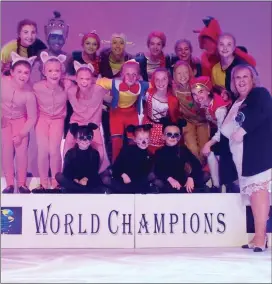  ??  ?? The Tara Academy dancers are now world champions!