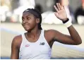  ?? ■ Cori Gauff. FOTO: CHRIS SYMES / LEHTIKUVA-AFP ??