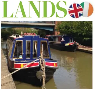  ?? PHOTOS BY SHAWN PRICE ?? Boats are moored in the Oxford Canal in Banbury, Oxfordshir­e. The canal was built in 1790as an avenue for trade between London and the Midlands. Now it’s a scenic waterway.