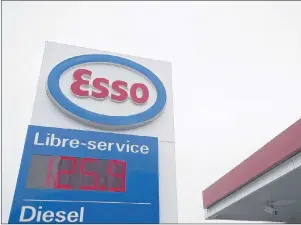  ?? CP PHOTO ?? Loblaw Companies Ltd. and Imperial Oil Ltd. have signed a deal that will allow PC Optimum members to earn points at more than 1,800 Esso gas stations starting this summer.