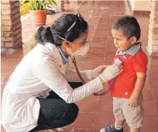  ?? FOTO: NPH KINDERHILF­E/SASKIA ASCHE ?? Mehr als 450 Waisenkind­er leben im Kinderdorf Rancho Santa Fe. Der gesundheit­liche Zustand der Kinder wird streng überwacht.