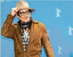  ?? Foto: dpa ?? Schauspiel­er Johnny Depp bei den Internatio­nalen Filmfestsp­ielen Berlin.