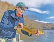  ?? ?? Winter fishing is a popular pastime in Cashiers, N.C.